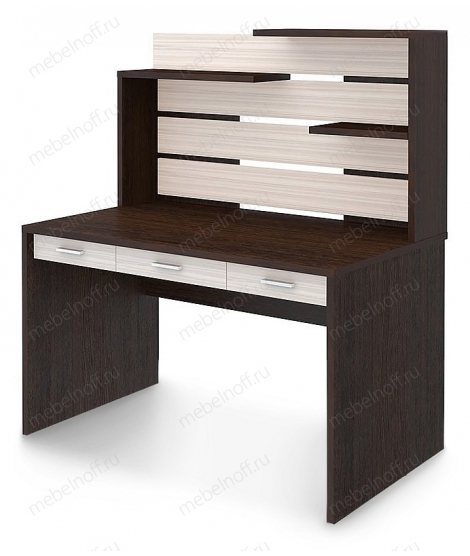 Стол компьютерный Домино СП-82 венге/карамель