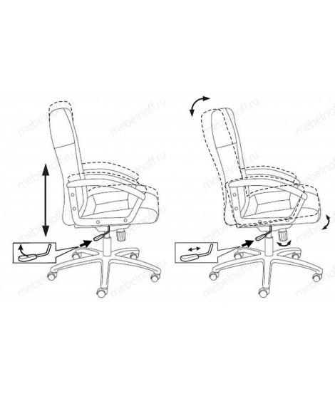 Кресло компьютерное Бюрократ T-9908AXSN