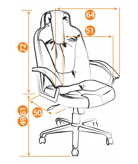 Кресло компьютерное NEO 1