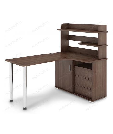 Стол компьютерный СР-165М хром/шамони