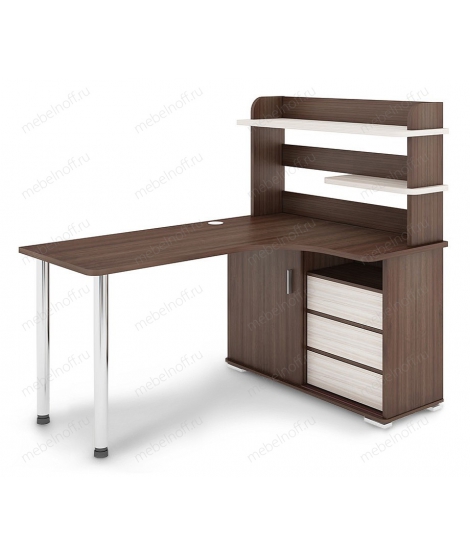 Стол СР-165М карамель/хром/шамони