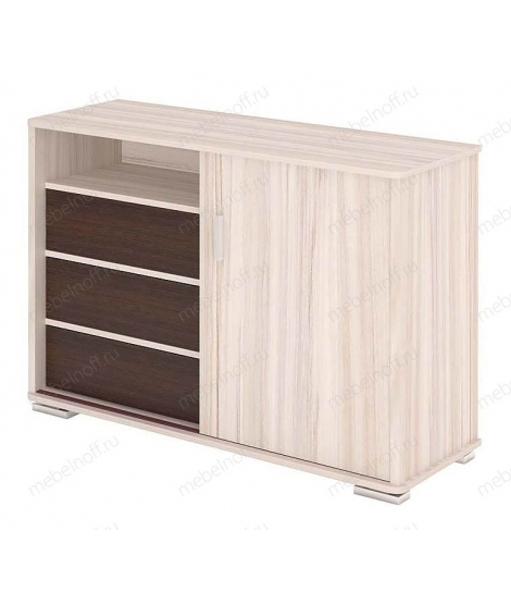 Тумба комбинированная Домино ТБ-45 карамельный