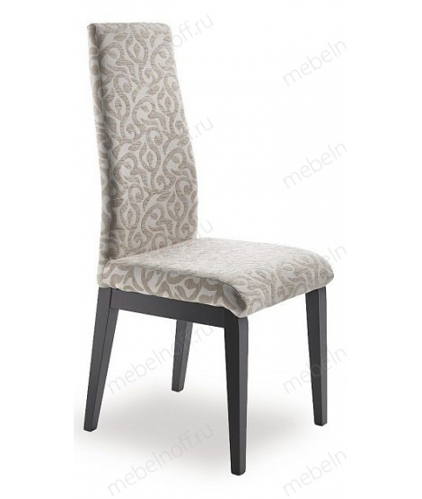 Стул Ada бежевый с коричневым рисунком