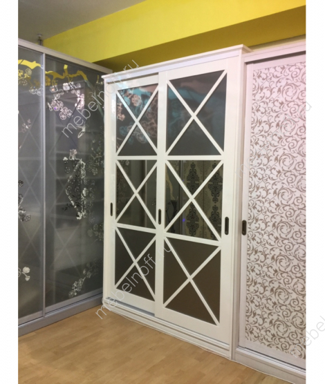 Шкаф купе двустворчатый