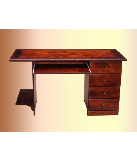 Однотумбовый письменный стол ОВ 14 01 из массива