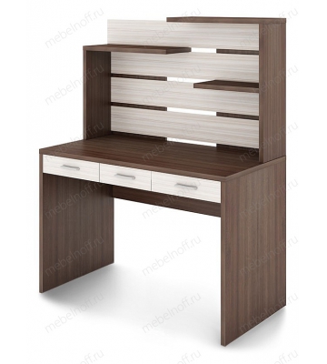 Стол компьютерный Домино СП-32С карамель/шамони