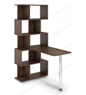 Стол компьютерный СЛ-5СТ хром/шамони