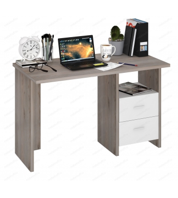 Стол письменный Домино Лайт СКЛ-Прям120 WT