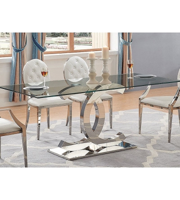 Стол обеденный FT151 хром