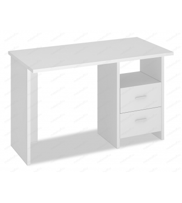 Стол письменный Домино Лайт СКЛ-Прям120 белый