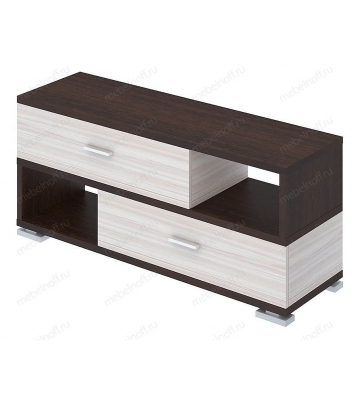 Тумба комбинированная Домино СБ-40/2 венге/карамель