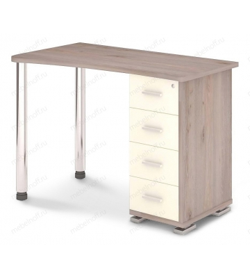 Стол письменный Домино нельсон СКМ-50 нельсон/хром
