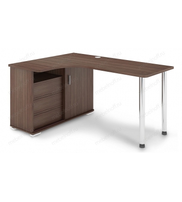 Стол письменный СР-165СМ хром