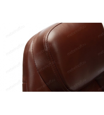 Кресло для руководителя BOSS люкс коричневый