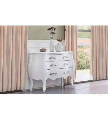 Комод JUN011 белый