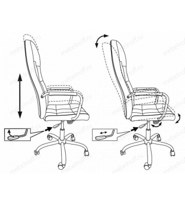 Кресло для руководителя CH-909/BLACK