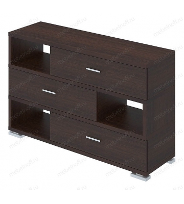 Тумба комбинированная Домино СБ-40/3 венге