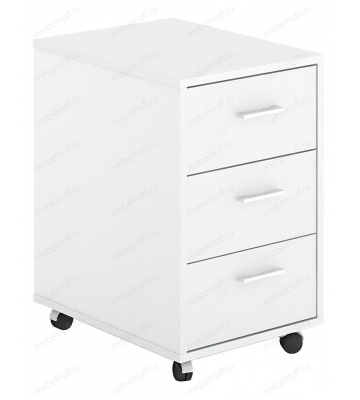 Тумбочка Домино нельсон ТС-1 белый жемчуг