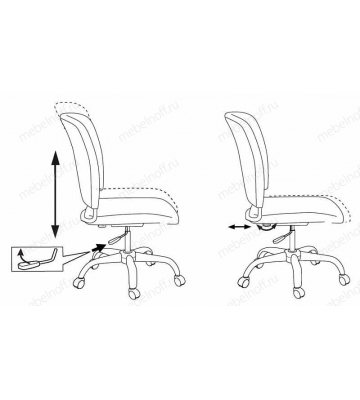 Стул компьютерный CH-322SXN/GREY