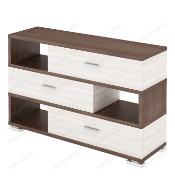 Тумба комбинированная СБ-40/3 карамель/шамони