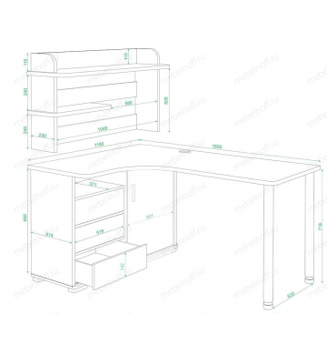Стол СР-165М карамель/хром/шамони