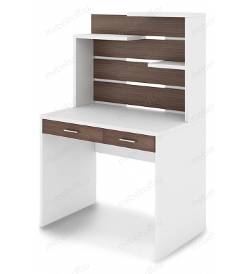 Стол компьютерный Домино СП-22 белый жемчуг/шамони