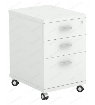 Тумбочка Домино нельсон ТС-2 белый жемчуг