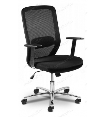 Кресло компьютерное Бюрократ CH-899SL/TW-11 черный/хром