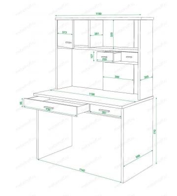 Стол Домино СК-60 венге/карамельный