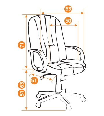 Кресло компьютерное СН833 Grey