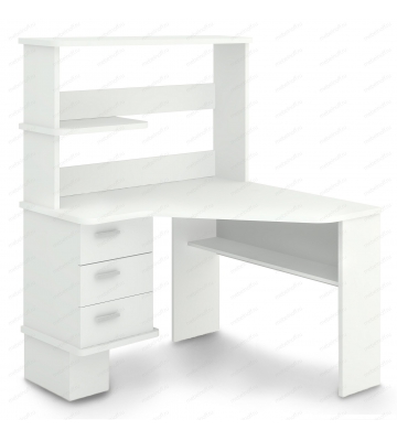 Стол компьютерный Домино нельсон СД-45 белый жемчуг