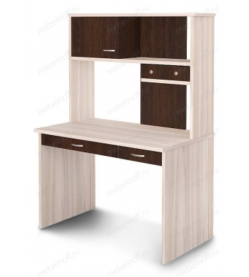 Стол компьютерный Домино СК-60 венге/карамельный