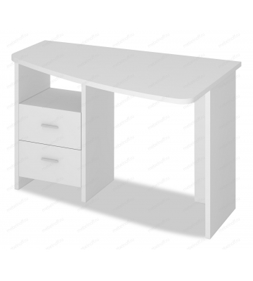 Стол письменный Домино Лайт СКЛ-Крл 120 белый