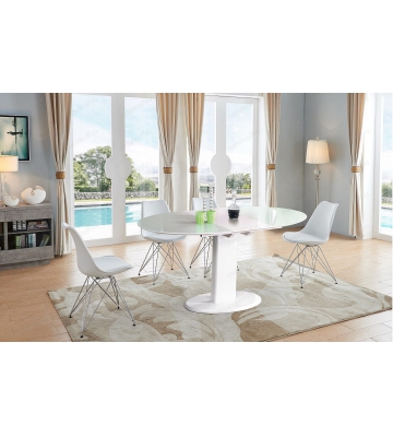 Стул PM072G (JY18061) белый