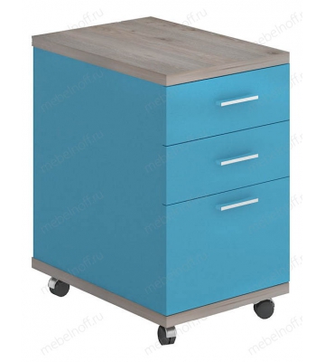 Тумбочка Домино нельсон ТС-2 нельсон/синий мрамор