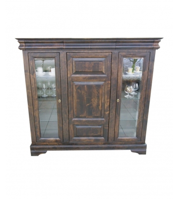 Барная тумба ОВ 20.11 с витриной для посуды