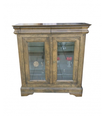 Двухдверная тумба ОВ 20.05 с витриной