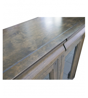 Двухдверная тумба ОВ 20.05 с витриной