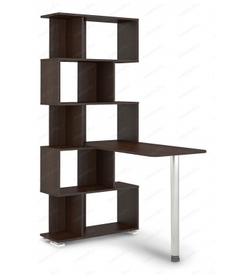 Стол компьютерный Домино СЛ-5СТ венге/хром