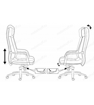 Кресло для руководителя _DAO/BROWN