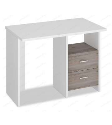 Стол письменный Домино Лайт СКЛ-Прям100 WT