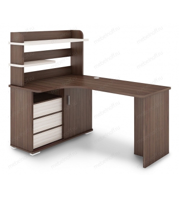 Стол компьютерный СР-145 карамель/шамони