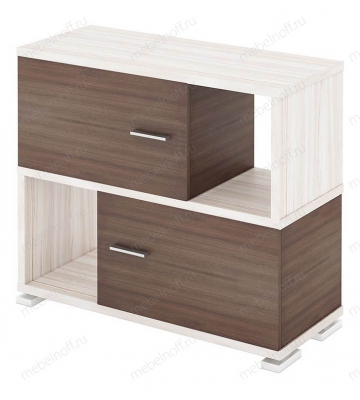 Тумба комбинированная СБ-30/2 карамель/шамони