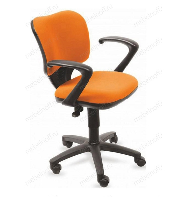 Кресло компьютерное Бюрократ CH-540AXSN-Low оранжевое