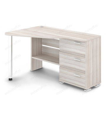 Стол письменный СР-322С карамель/хром