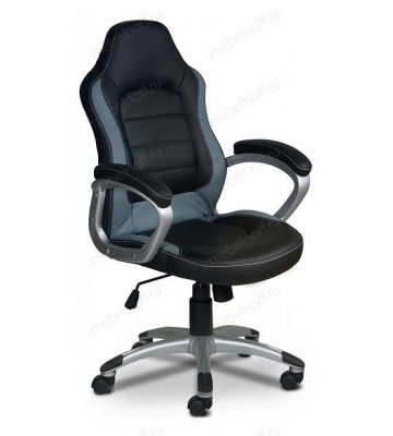 Кресло компьютерное Бюрократ CH-825S/Black+Gr черный/серый