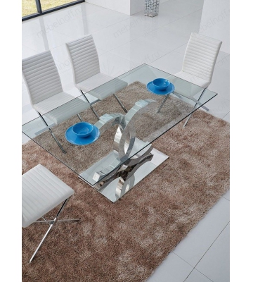 Стол обеденный FT151 хром