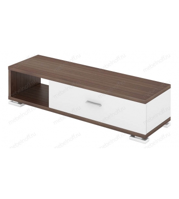 Тумба комбинированная СБ-40/1 белый жемчуг/шамони