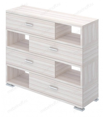 Тумба комбинированная Домино СБ-40/4 карамель