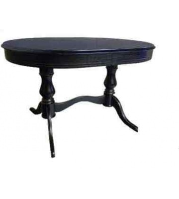 Раздвижной стол Рубин Ю, шпон, овальный